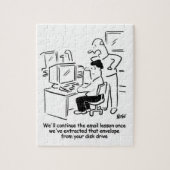 E-mailcomputerles Legpuzzel (Verticaal)