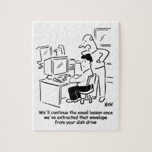 E-mailcomputerles Legpuzzel