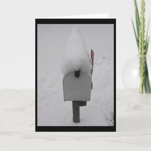 e-mailoproep bedankkaart (Voorkant)