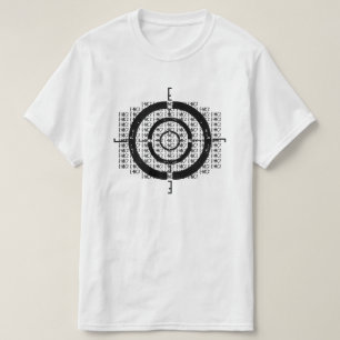 E=MC2 Compass Riddle daar bestaat zwart en wit T-shirt