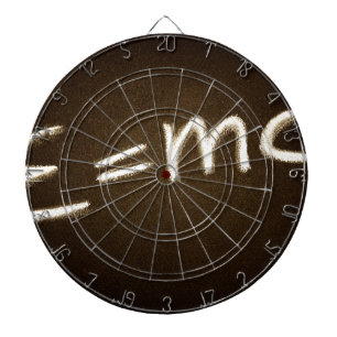 e=mc2... dartbord
