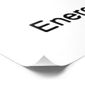 E=MC2 Einstein's Relativiteitstheorie Foto Afdruk (Hoek)