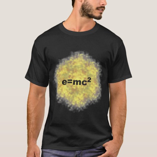 e=mc2 Formel Einstein T-shirt (Voorkant)