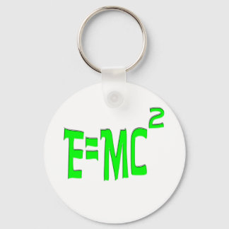 E=MC2 (groen) Sleutelhanger
