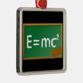 E=mc2 Metalen Ornament (Rechts)