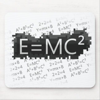 E=mc2 mousepad muismat