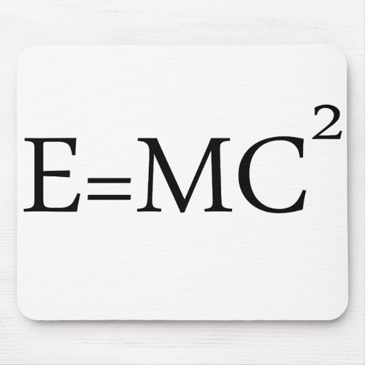 e=mc2 muismat (Voorkant)