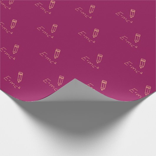E=MC2 Physics-formule Cadeaupapier (Hoek)