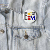 E=MC2 RONDE BUTTON 5,7 CM (In situ)