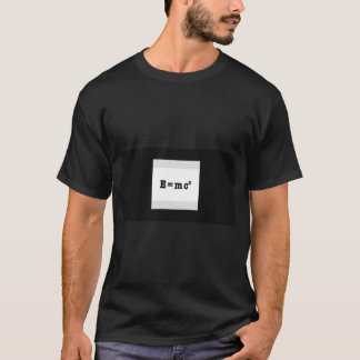 E=mc² Fysica T-Shirt | Einstein's Massa-Energiever