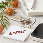 E = mc² – Genieus Modus Aan Sleutelhanger (Voorkant Rechts)