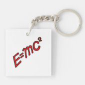E = mc² – Genieus Modus Aan Sleutelhanger (Achterkant)
