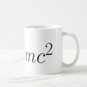 E = mc² koffiemok