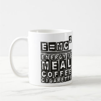 E=mc² Koffiemok