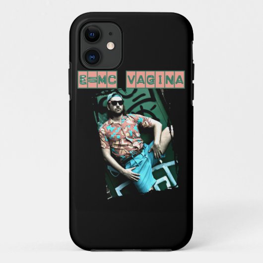e=mcvagina Case-Mate iPhone case (Achterkant)