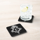 E Monogram Inital Drankjes Onderzetter (Rechterzijde)