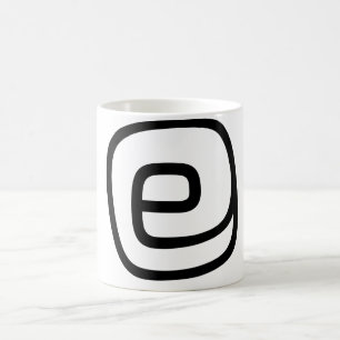 E Monogram Mug Embellisment