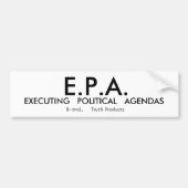 E.P.A. BUMPERSTICKER (Voorkant)