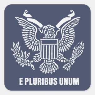 E Pluribus Unum - Autocollants patriotiques