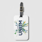 E Pluribus Unum Bagagelabel (Voorkant (verticaal))