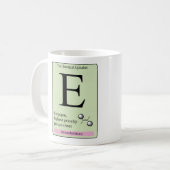 E première tasse de l'alphabet chimique (Devant gauche)