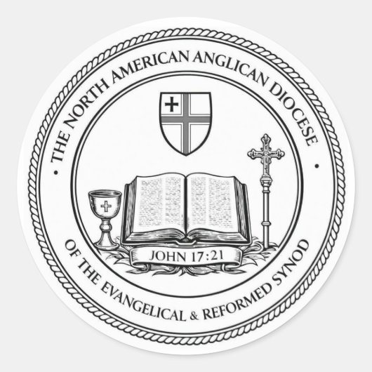 E&R Synode Anglicaanse Bisdom Stickers (Voorkant)