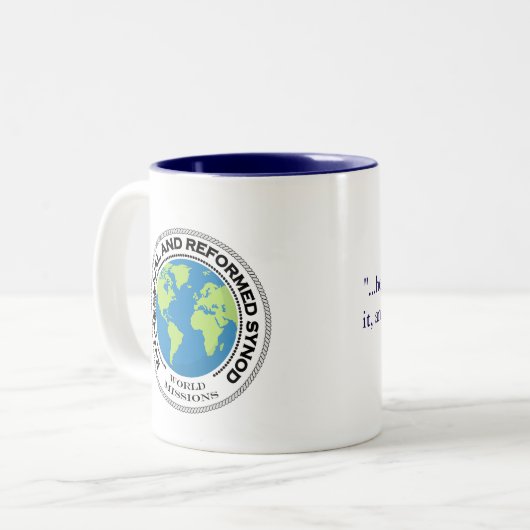 E&R World Missions Mug (Devant gauche)