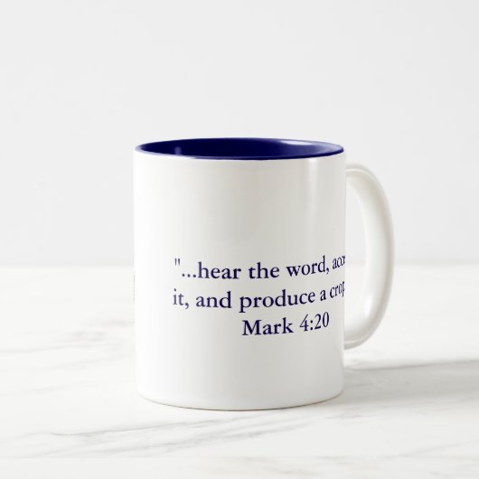 E&R World Missions Mug (Devant droit)