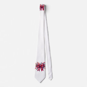 e red ribbon stropdas