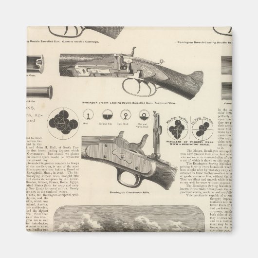 E Remington en Sons Magneet (Voorkant)