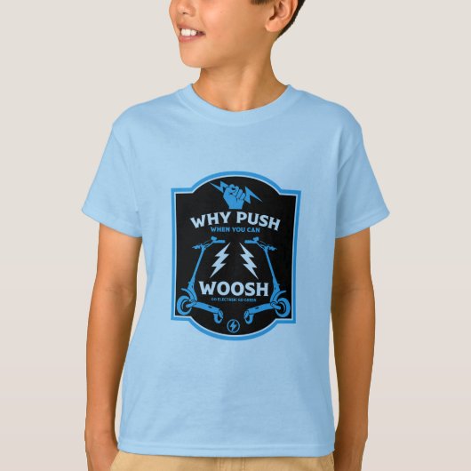 E-scooters T-shirt (Voorkant)