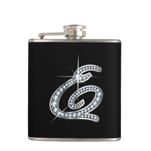 E Script "Diamond Bling"-fles Heupfles