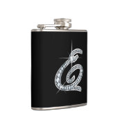 E Script "Diamond Bling"-fles Heupfles (Rechts)