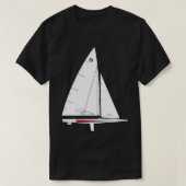 E Skoeienboot Klassic TShirt (Design voorkant)