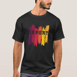 E Sportvideospelconsole T-shirt