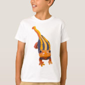 E staat voor Emperor Crocodile Newt T-shirt (Voorkant)
