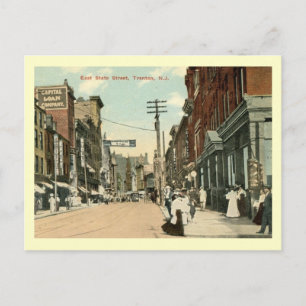 E. State St., Trenton, New Jersey  Briefkaart