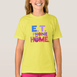 E.T. Phone Home  ontwerp T-shirt