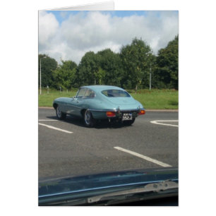 E-Type coupé de pointe