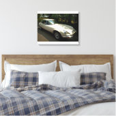 E-Type Jaguar Canvas Afdruk (Insitu (Slaapkamer))
