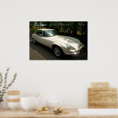 E-Type jaguar Poster (Keuken)