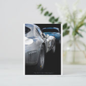 E Type Jaguars Briefkaart (Staand voorkant)