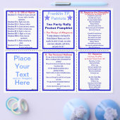 E-VIII* Patriottische radiaalpamflet () Flyer (Enkel)