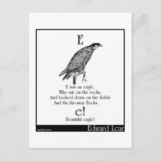 E was een adelaar briefkaart