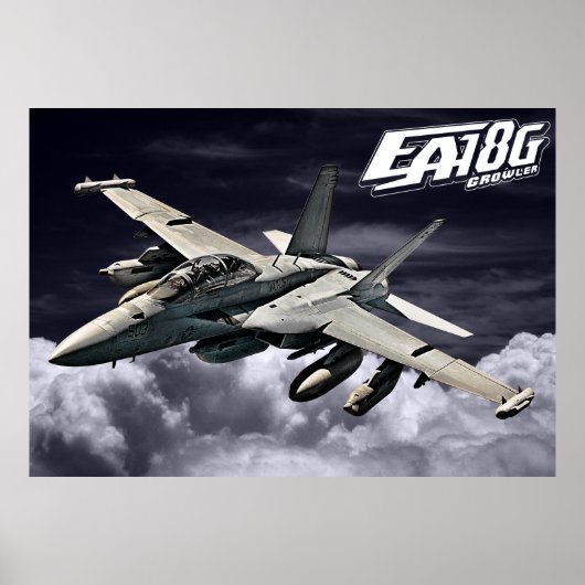 EA-18G Growler Poster Poster (Voorkant)