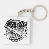 EA-18G Growler Sleutelhanger Acryl Sleutelhanger (Achterkant)