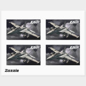 EA-18G Growler Sticker Sticker (Vel)