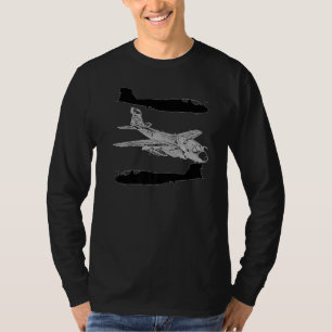 Ea 6b Prowler Electronic Jamming Attack Vliegtuig T-shirt