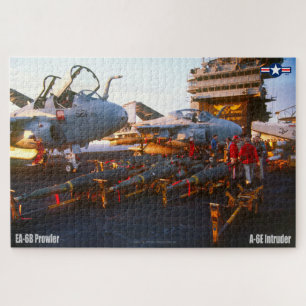 EA-6B PROWLER en A-6E INTRUDER (20x30 INCH) Legpuzzel