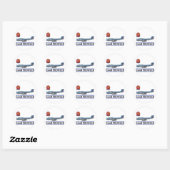 EA-6B "Prowler" Ronde Sticker (Vel)